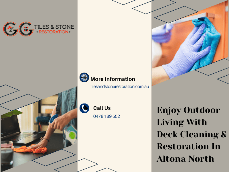 Enjoy outdoor living with deck cleaning & Restoration in altona north