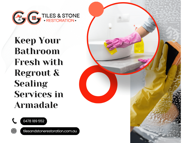 Keep your bathroom fresh with shower & bathroom regrouting and sealing armadale