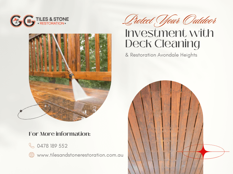 protect your outdoor investment with deck cleaning