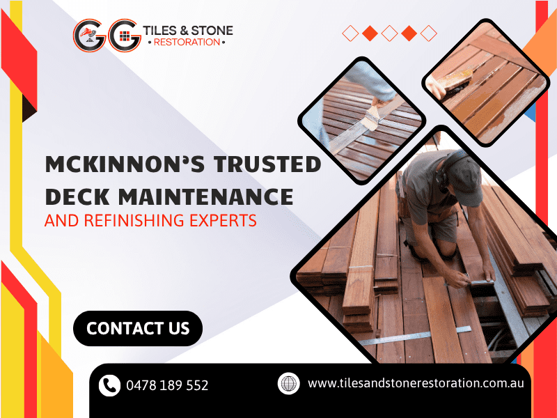 McKinnon’s Trusted Deck Maintenance and Refinishing Experts