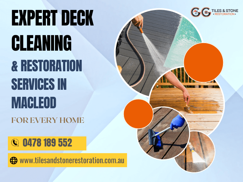 deck cleaning and restoration in Macleod