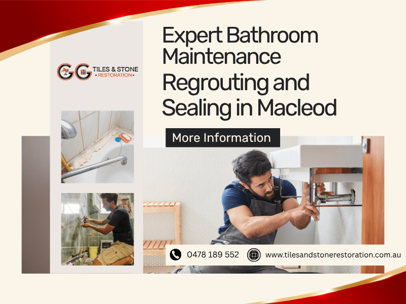 Shower & Bathroom Re-grouting and Sealing in Macleod
