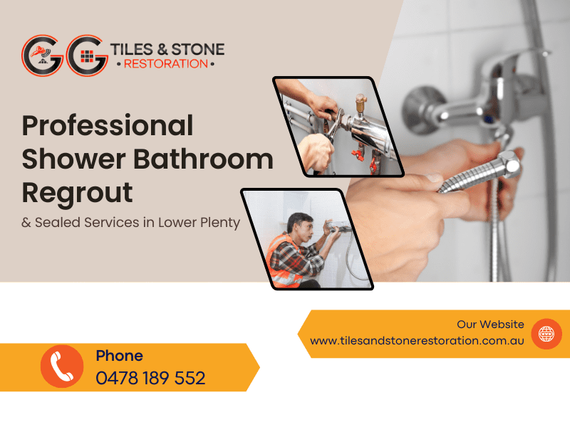shower bathroom regrout and sealed services in Lower Plenty