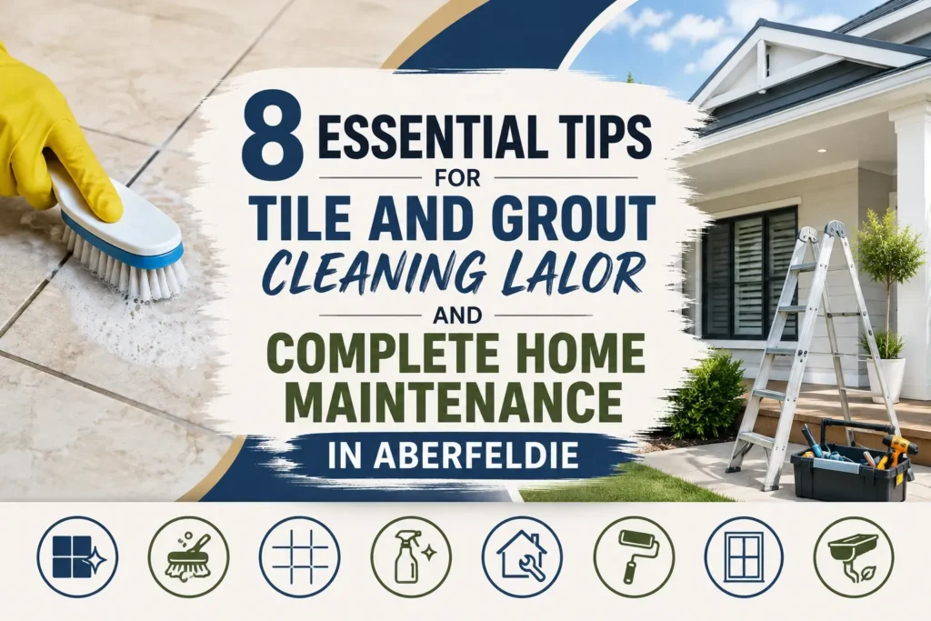 8 essential tips for tile and grout cleaning lalor and complete home maintenance in aberfeldie