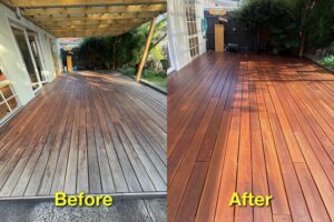 deck restoration before and after Melbourne