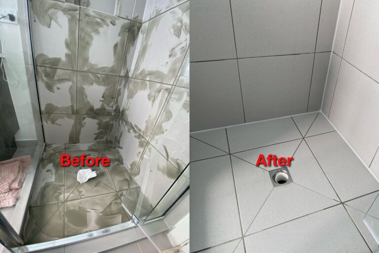 shower resealing before and after melbourne
