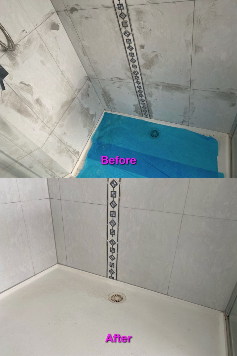 cracked grout repair shower Melbourne